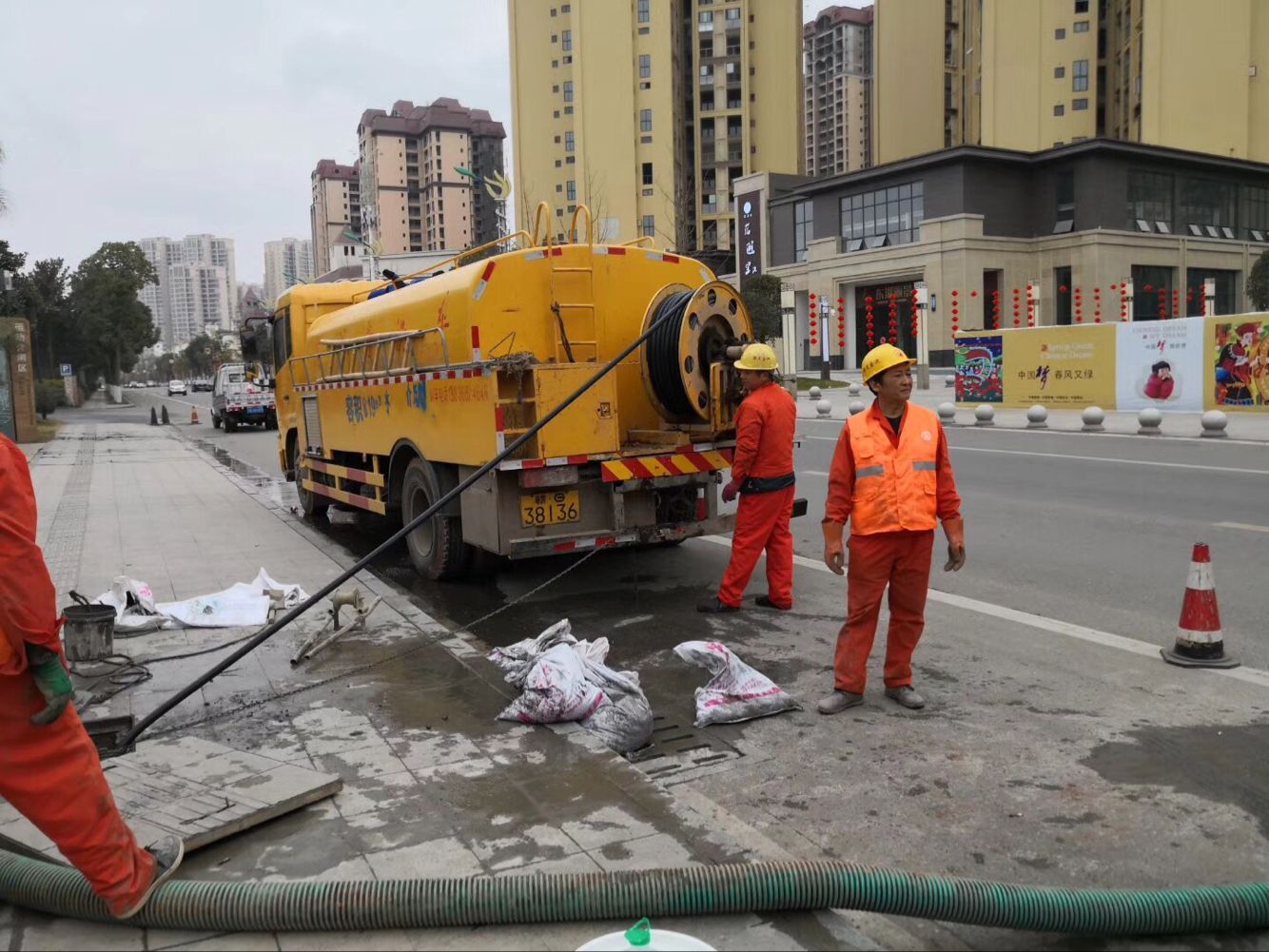 路桥排污管道清淤-管道清洗